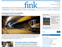 Tablet Screenshot of fink-magazin.de